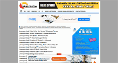 Desktop Screenshot of lokercirebon.com